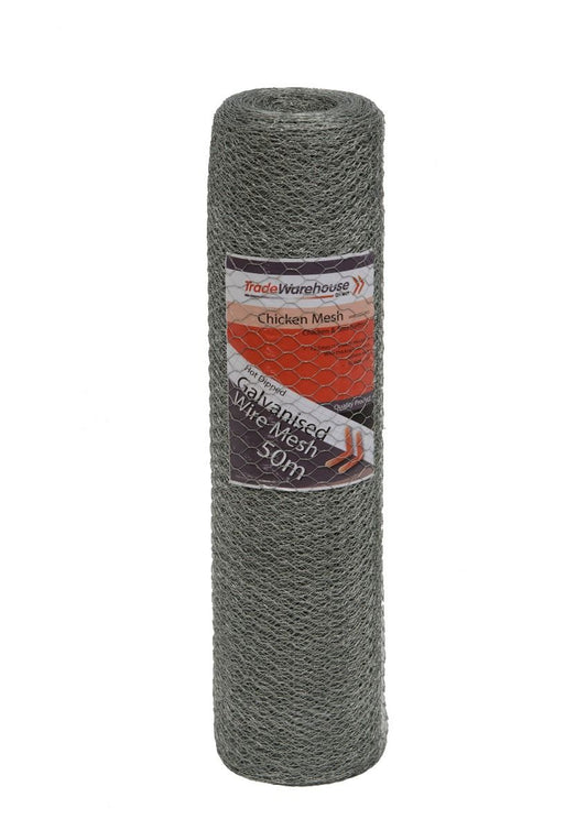 Chicken Wire Netting (12mm holes) - 1200mm x 50m - Available to BACK-ORDER stock due Nov